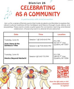 D25 Family Night flyer